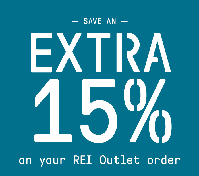 Limited Time: Extra 15% Off Your REI Outlet Order - REI Email Archive