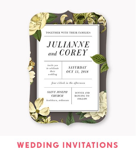WEDDING INVITATIONS