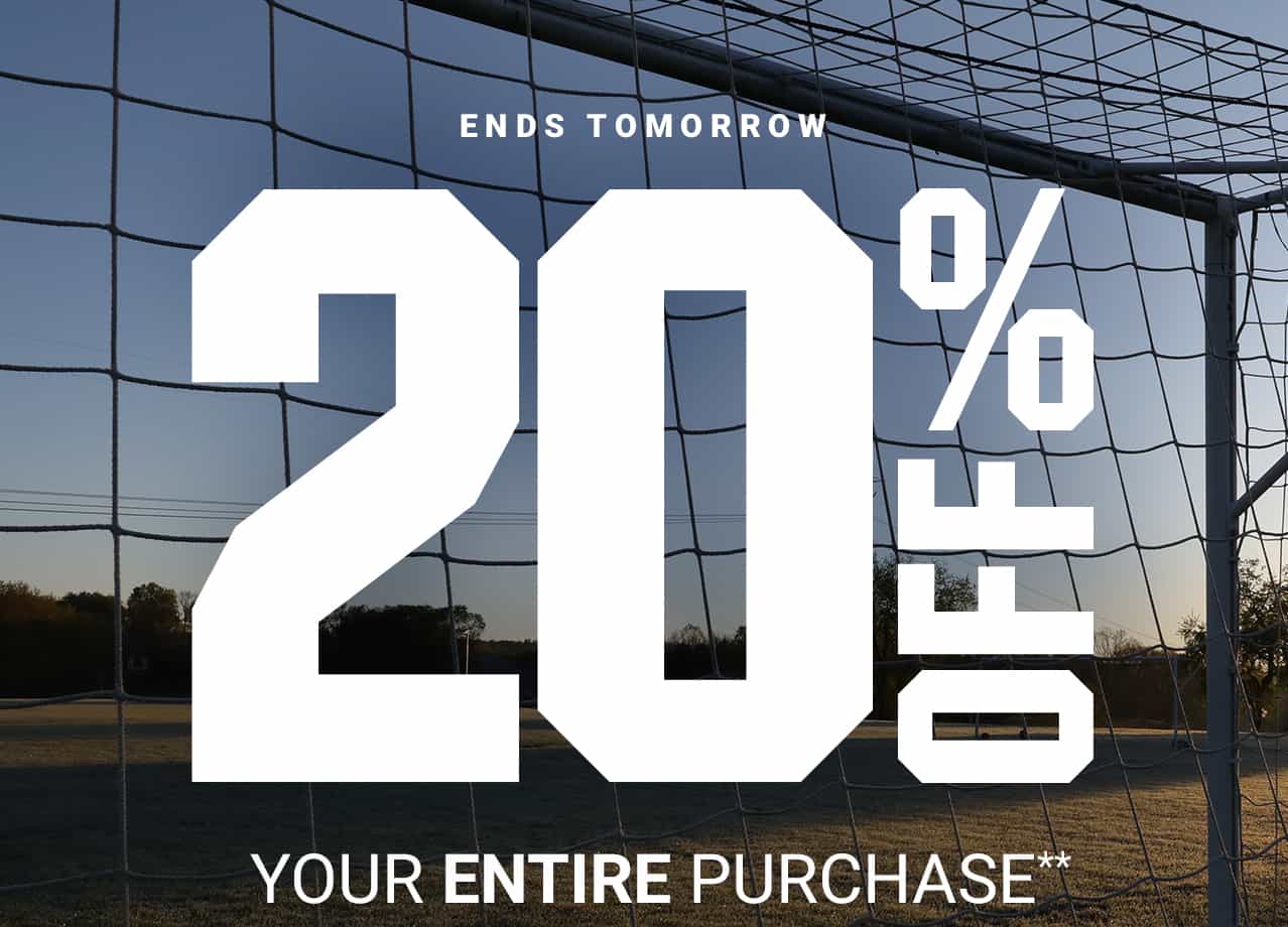 This weekend only. Take 20% off your entire purchase.** Must click through email to receive offer online. In-store and online. One use per customer. Exclusions apply. Valid through 7/14/19. Missed this offer? You can still shop this week's deals!