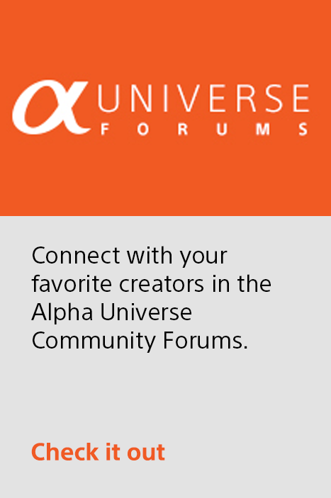 Connect with your favorite creators in the Alpha Universe Community Forums. | Join now