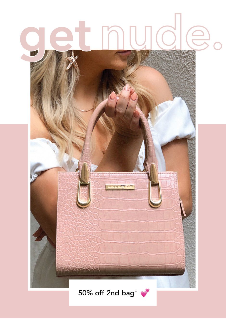 Shop New Nude Bags