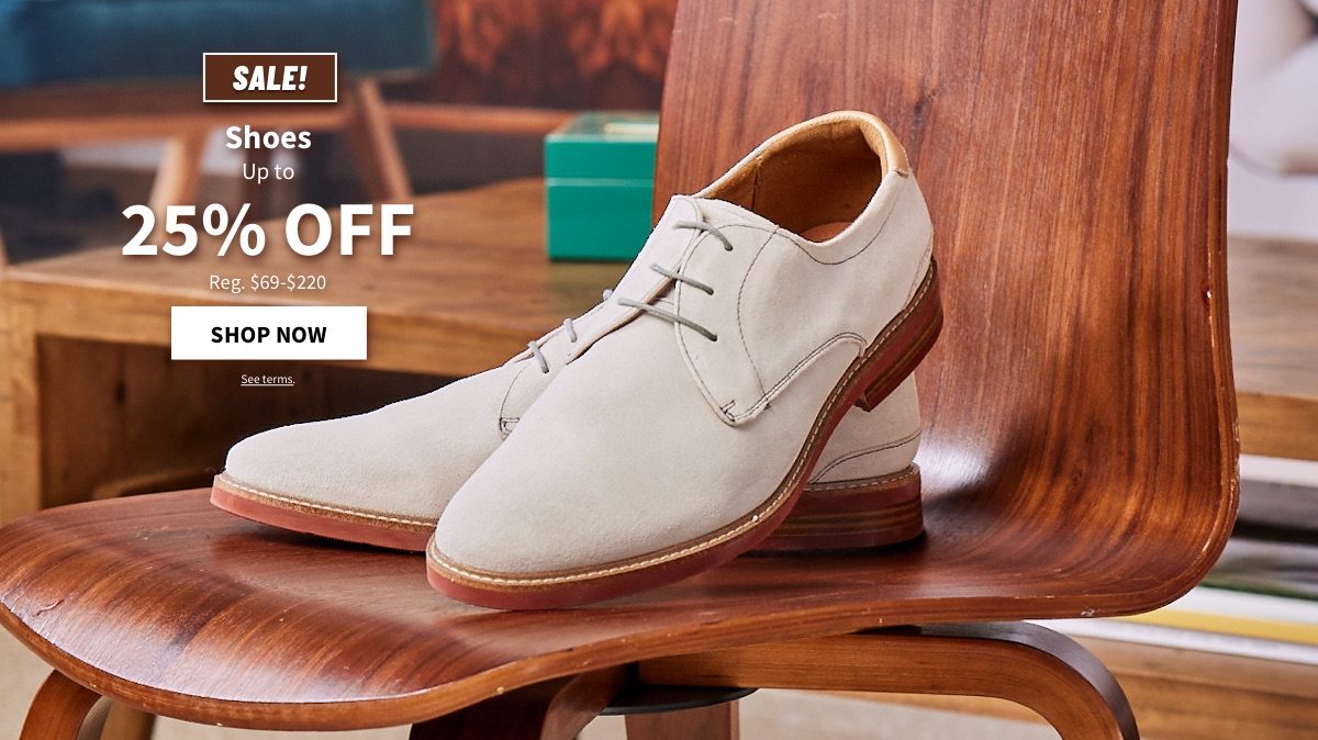 Shoes up to 25% Off - Shop Now