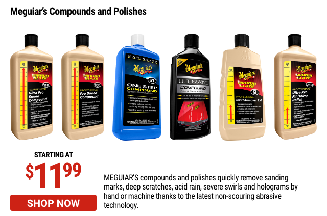 Shop Meguiar's Compounds and Polishes