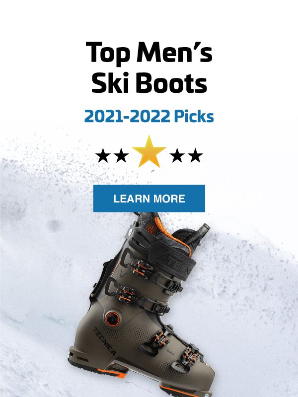 Top Men's Ski Boots - LEARN MORE