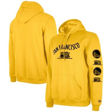  New Era Yellow 2023/24 City Edition Pullover Hoodie