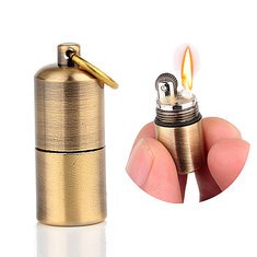 DOLPHIN HY629 Zinc Alloy Kerosene Lighter EDC Oil Lighter