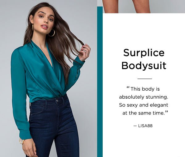 Surplice Bodysuit