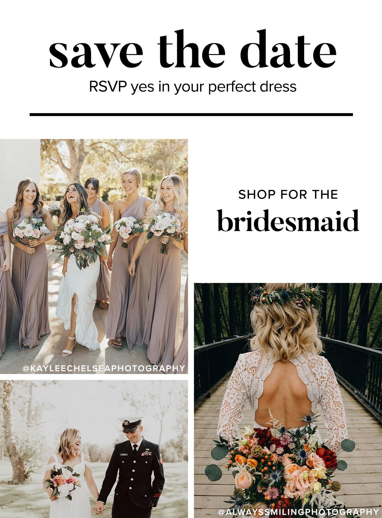 Save The Date Shop Bridesmaid Dresses 