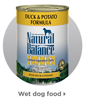 Wet dog food > 