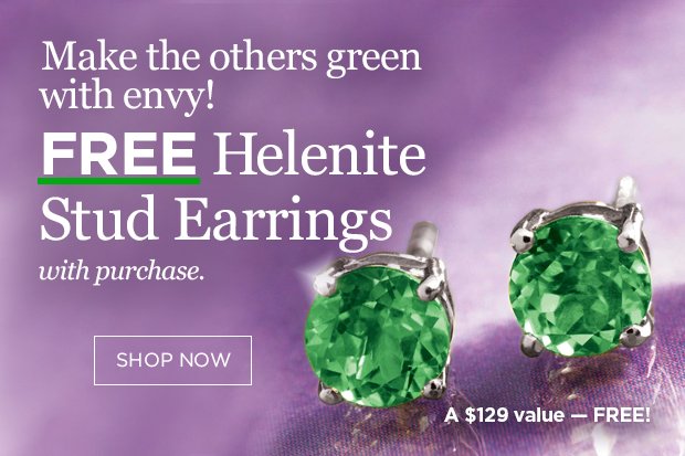 Free Helenite Studs