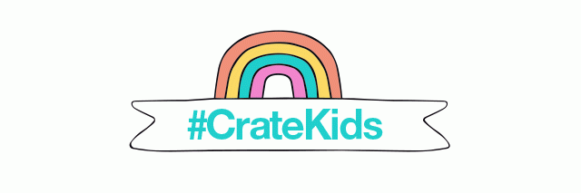 Share your Crate and Kids photos #cratekids