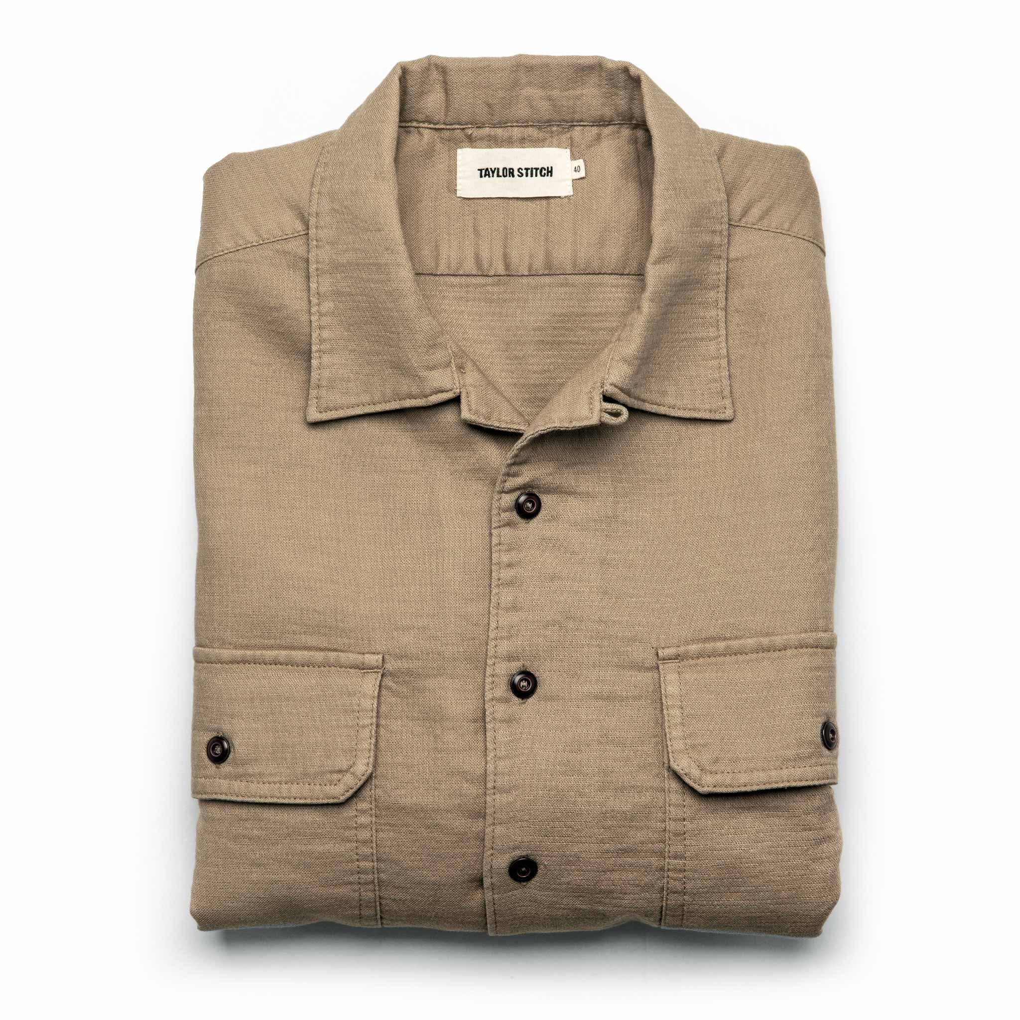 Image of The Corso in Khaki Double Cloth