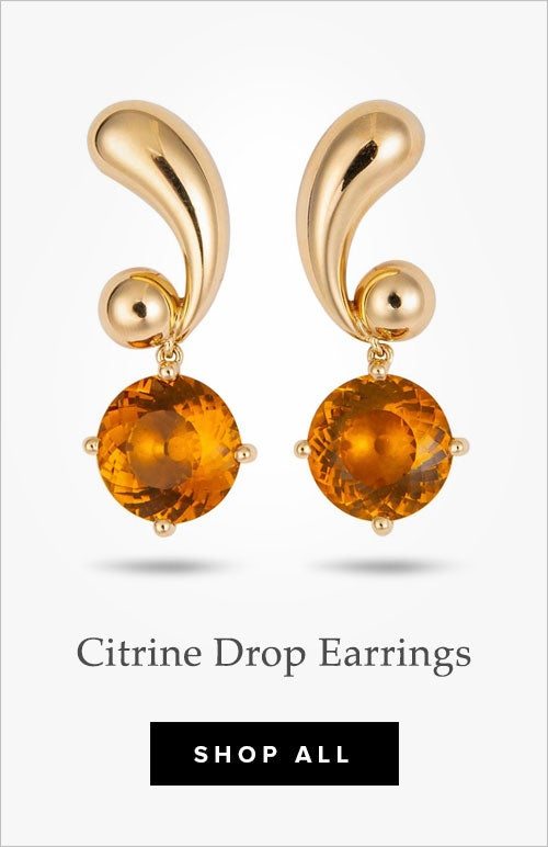 Citrine Drop Earrings