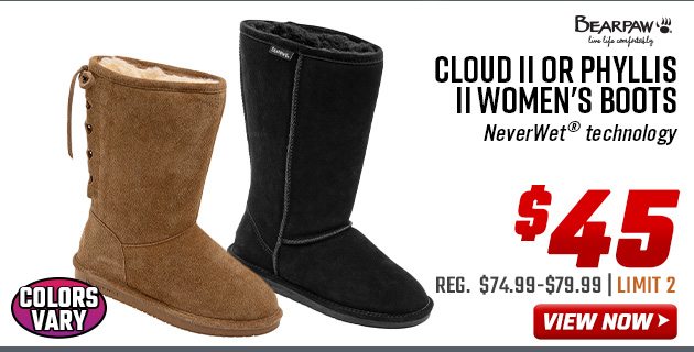 bearpaw cloud women's boots