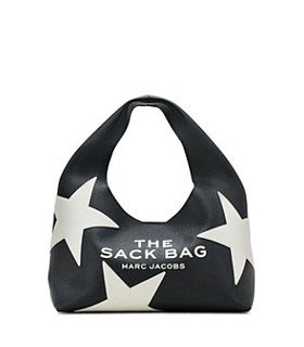 The Star Patchwork Leather Sack Bag