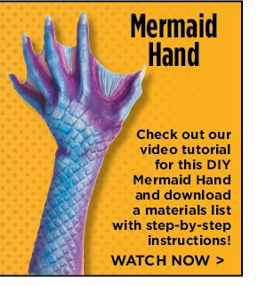 Check out our Mermaid Hand video tutorial