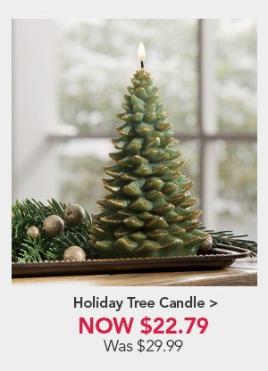 Holiday Tree CandleNow $22.79 Was $29.99