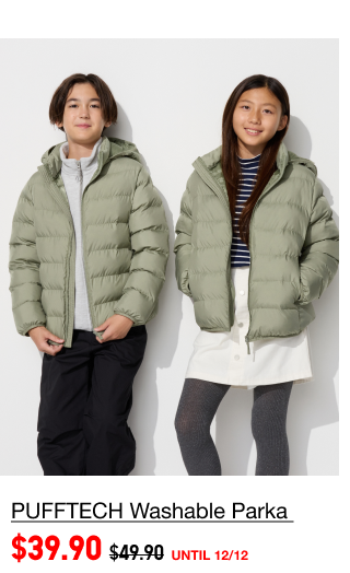 PDP9 - KIDS WASHABLE WARM PADDED PARKA