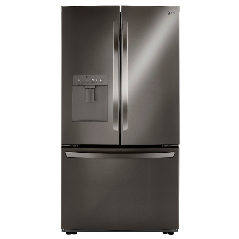 LG 29 cu ft French Door Refrigerator - Black Stainless Steel