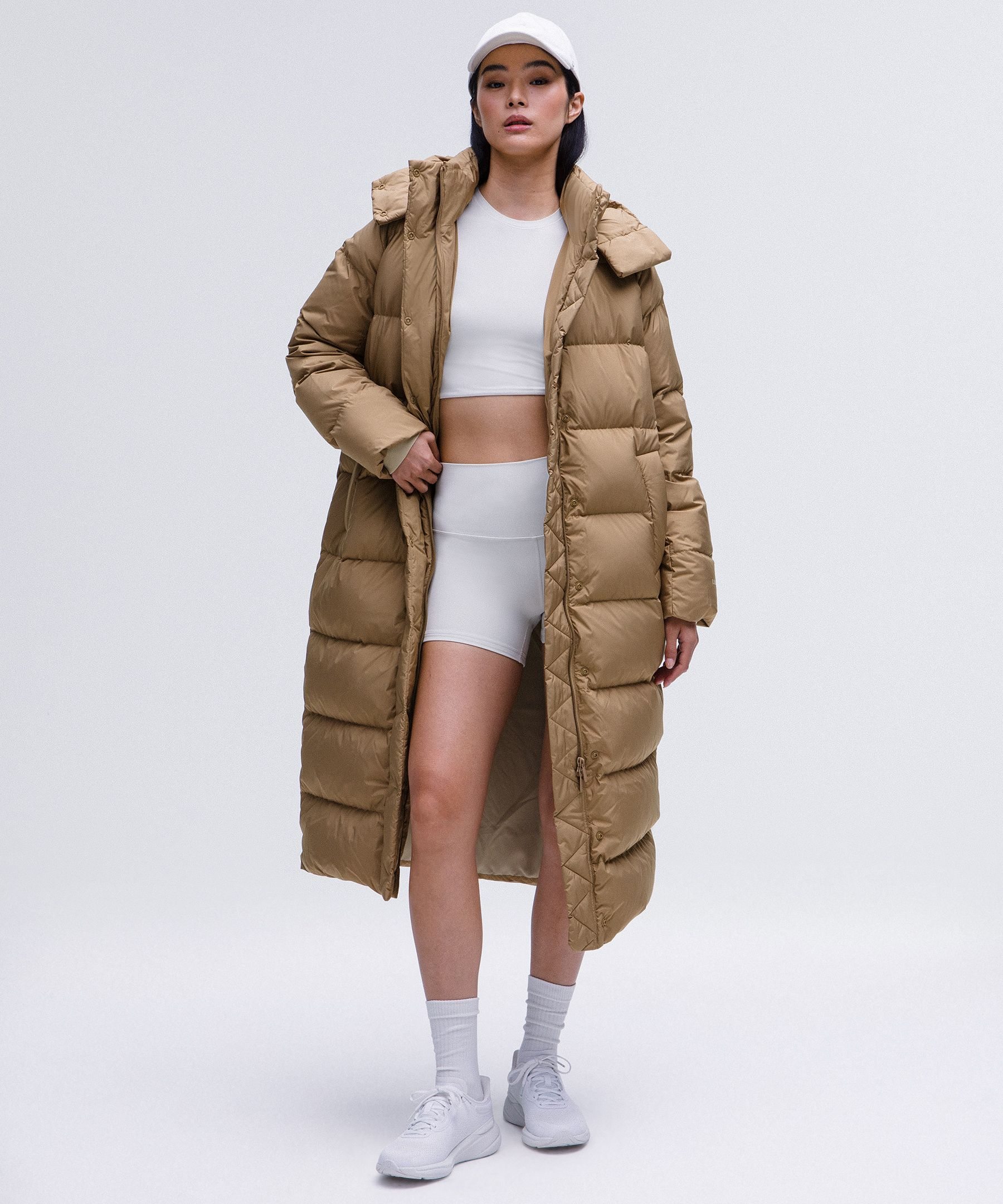 Wunder Puff 600-Down-Fill Long Jacket