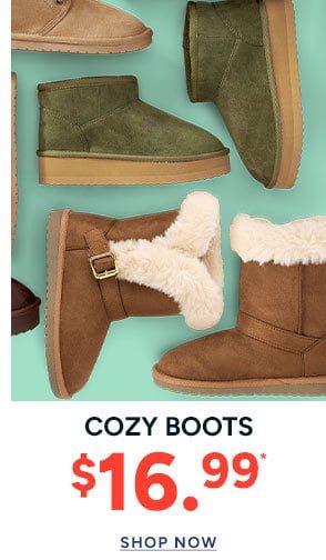 $16.99 Cozy Boots