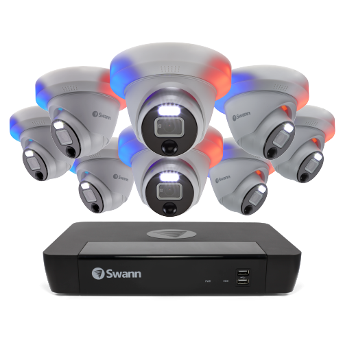 8 Camera 8 Channel 4K Ultra HD Pro Enforcer™ NVR Security System - SONVK-889808D
