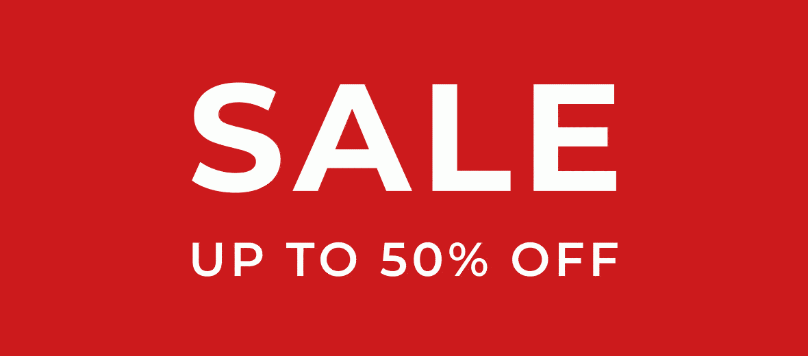 sale up to 50% off links to kids sale page