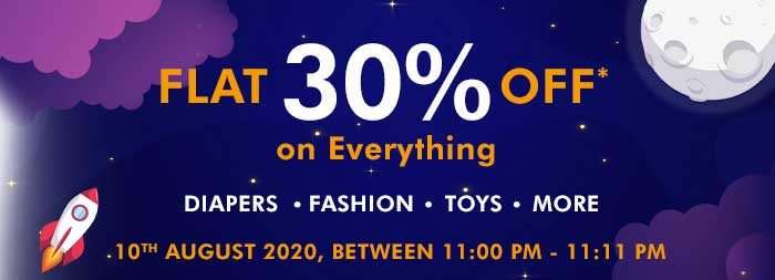 Flat 30% OFF* on Everything