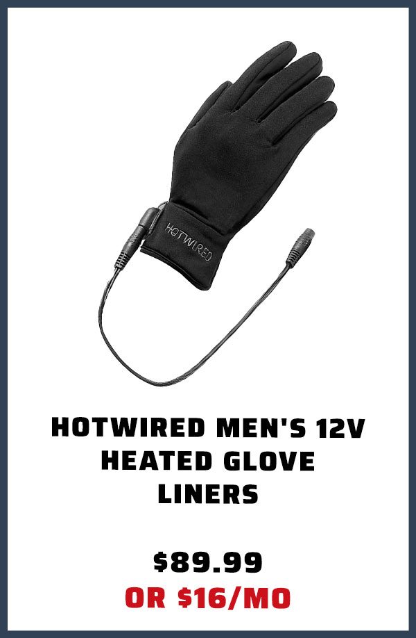 Hotwired Men's 12 V Heated Glove