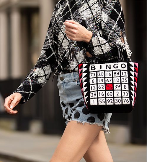 Lulu guinness best sale bingo bag