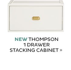 NEW Thompson 1 Drawer Stacking Cabinet