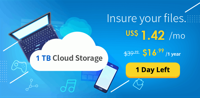 Insure your files for just 0.05 USD a day!