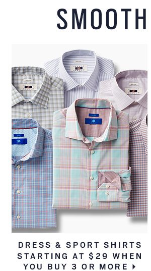 Dress & Sport Shirts starting at $29 when you buy 3 or more >