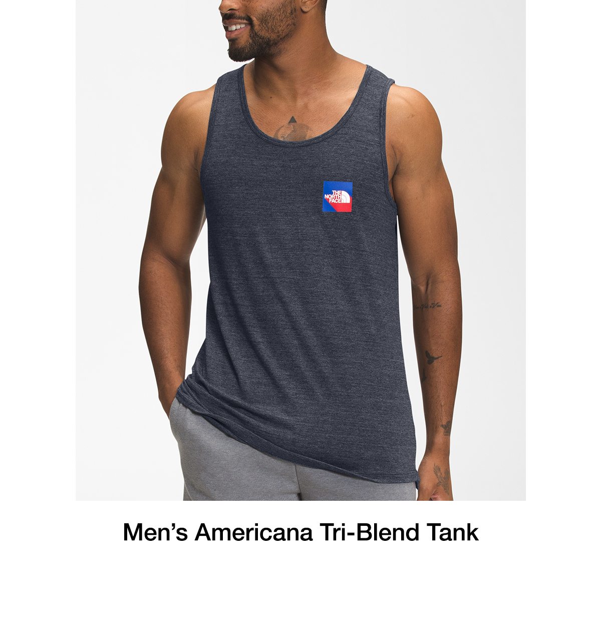 Men’s Americana Tri-Blend Tank