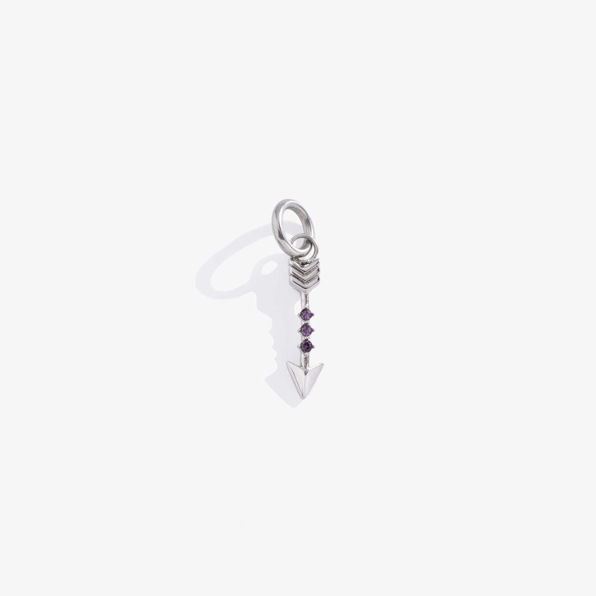 Crystal Arrow Interchangeable Charm