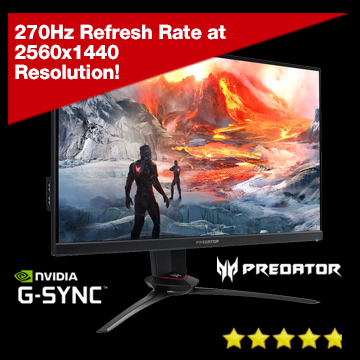 Acer Predator 27 in. IPS Gaming Monitor