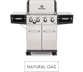 Natural gas grills