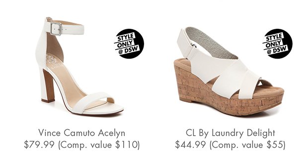 VINCE CAMUTO ACELYN $79.99 CL BY LAUNDRY DELIGHT $44.99