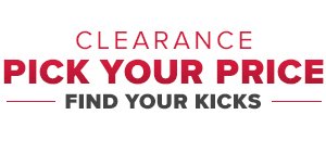 Clearance Pick Your Price Find Your Kicks