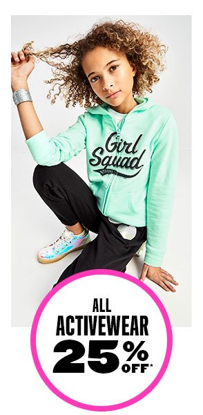 All Activewear 25% Off