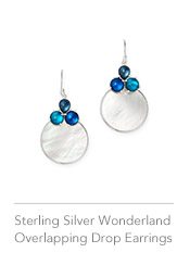 Overlapping Drop Earrings