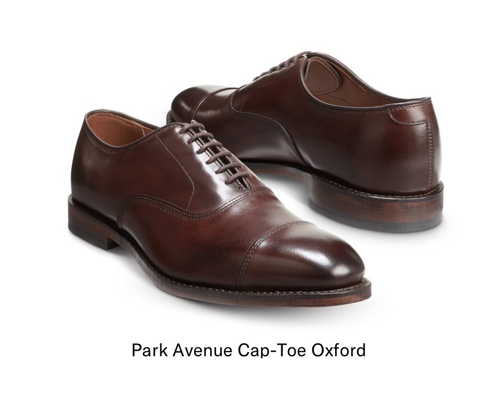 Shop Park Avenue Cap Toe Oxford