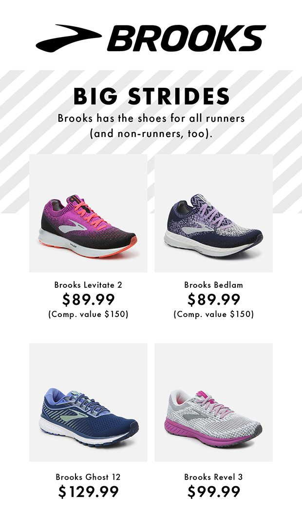 Gear up with Brooks. - DSW Email Archive