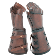 Single Leather Gauntlet