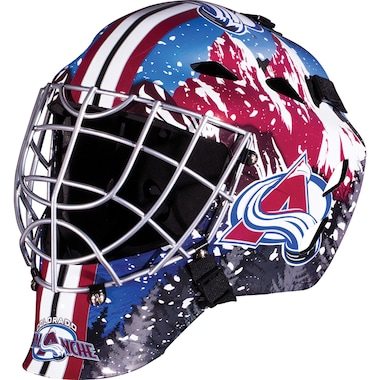 Colorado Avalanche Unsigned Franklin Sports Replica Goalie Mask