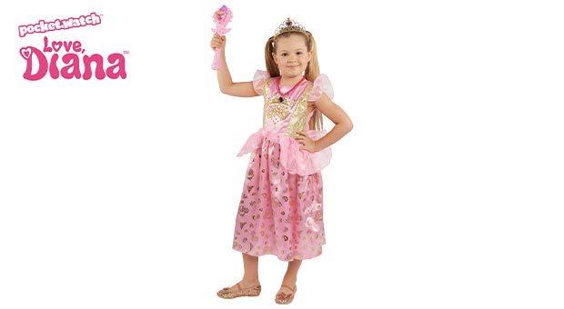 Love, Diana Signature Princess Dress Up Outfit