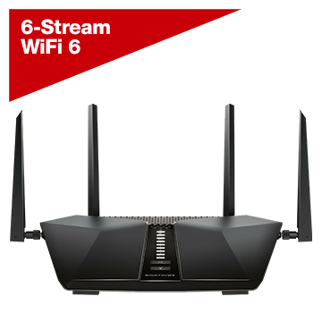 NETGEAR Nighthawk RAX50 AX5400 6-Stream WiFi 6 Router