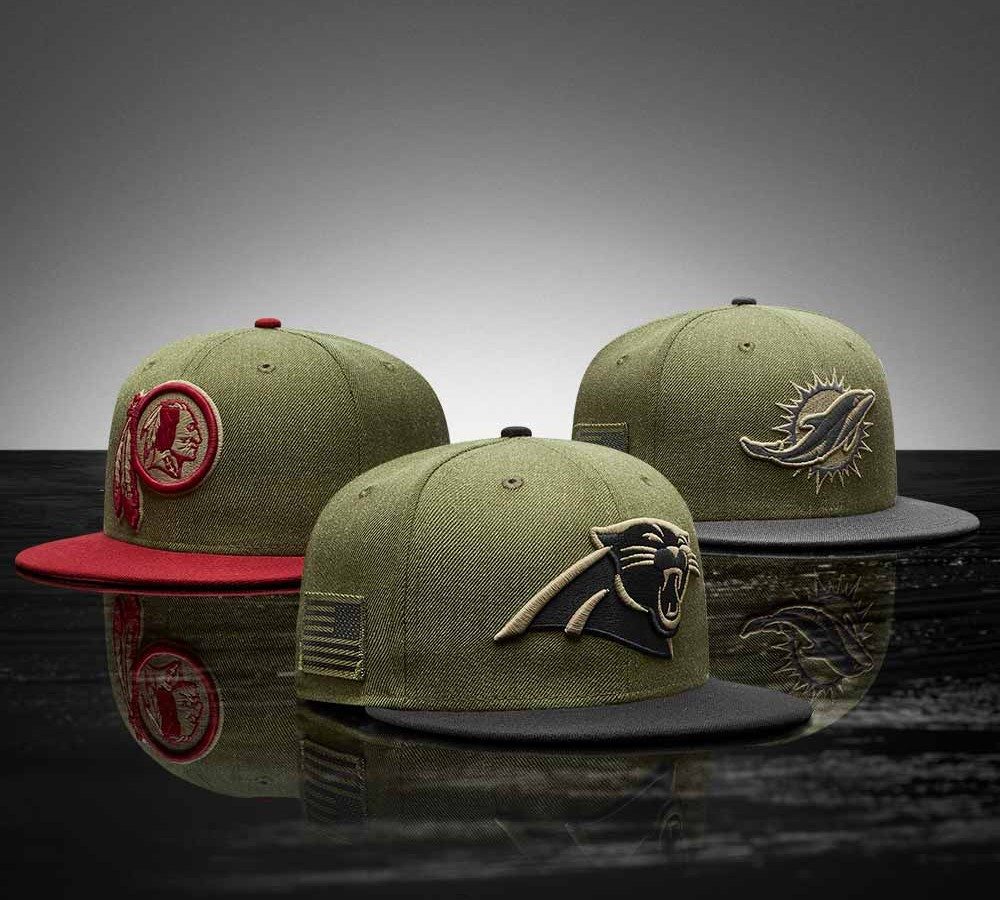 nfl salute to service 2018 hats