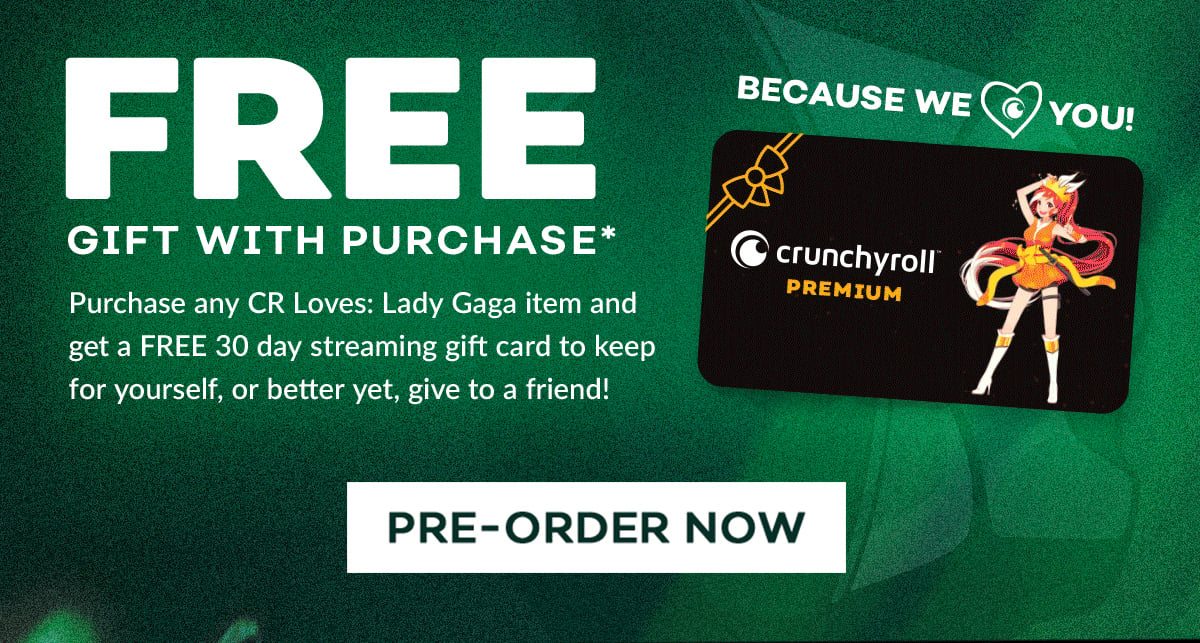 CR Loves Lady Gaga CTA