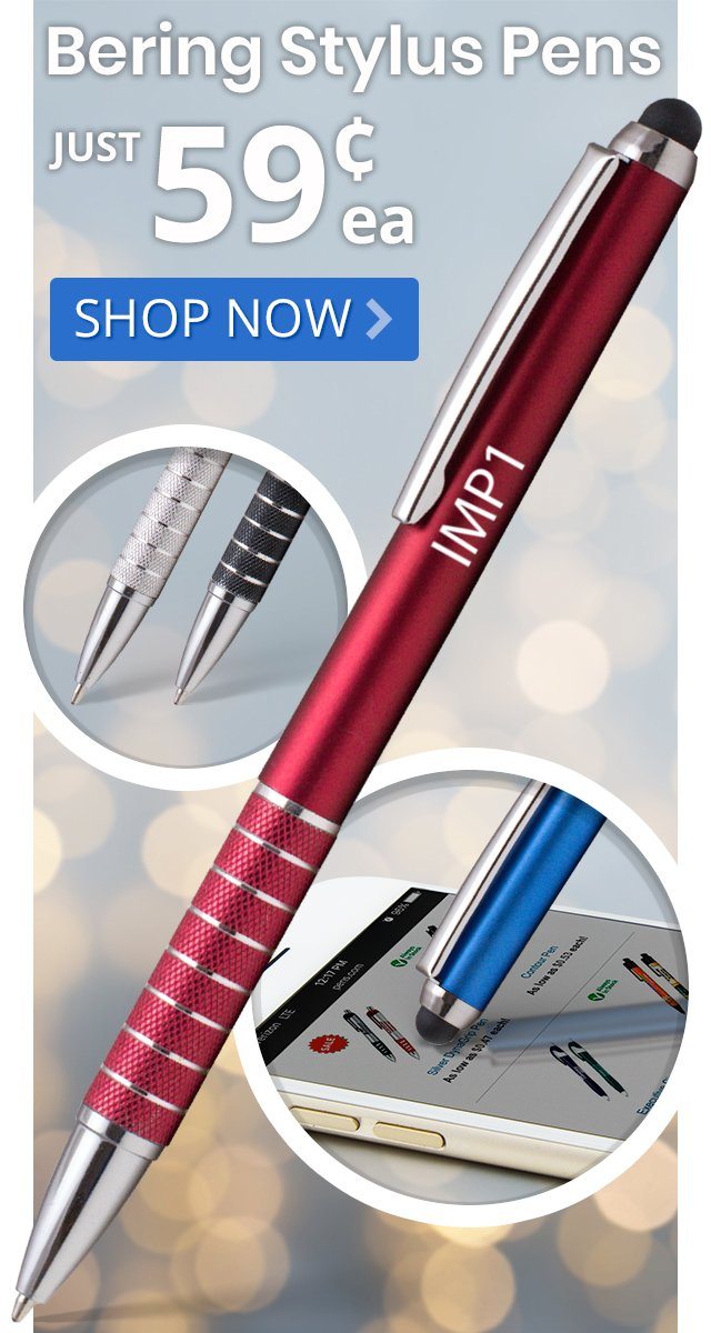 Bering Stylus Pens for only 59¢ each!